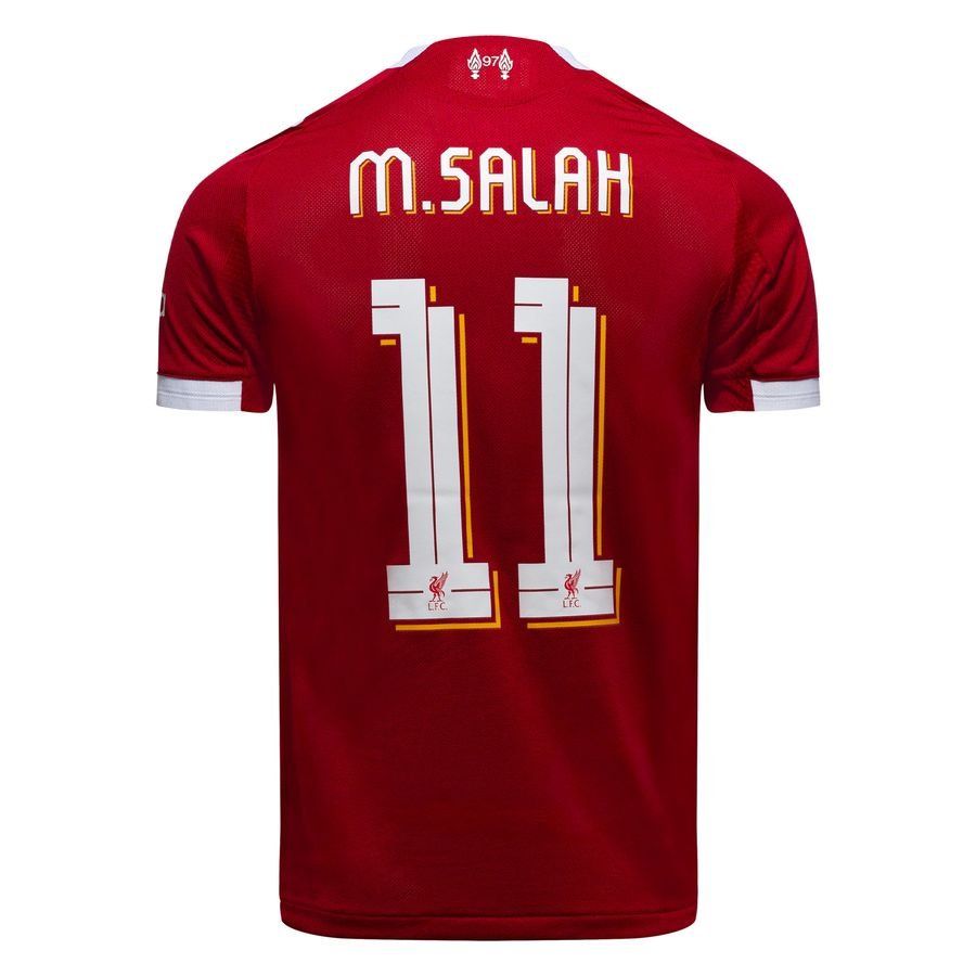 Liverpool Home Shirt 2025/26 Champions League Authentic M.SALAH 11 - Men's-SoccerKits Hub | Buy Soccer Jerseys Online